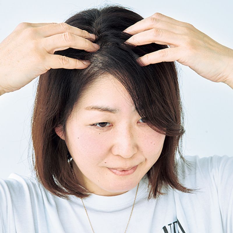 45歳女子が「毛が生えた」を実感！話題の【ミノキシジル配合】で頭頂部にボリューム復活！