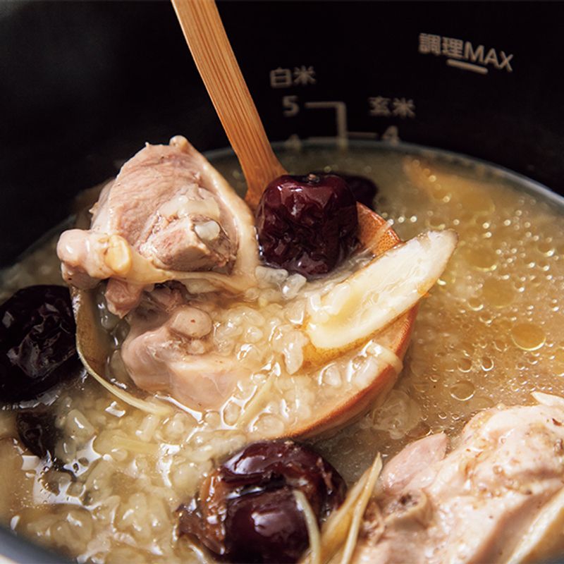 【時短で温活】電気圧力鍋で簡単に作れる参鶏湯レシピ