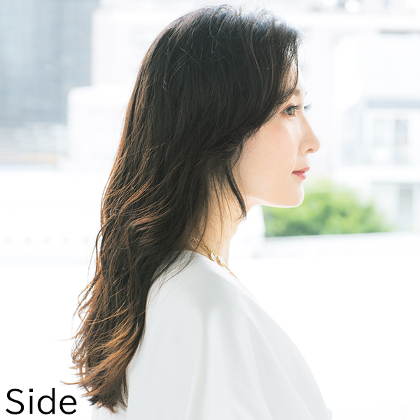 40代の21年最新髪型 韓国発の根元パーマでトップふんわり白髪カバーヘア ロングヘア 美st Online 美しい40代 50代のための美容情報サイト