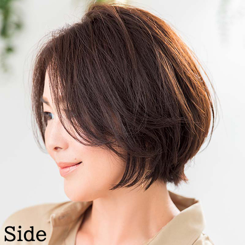 40代の年最新髪型 リフトアップ効果で顔まわりスッキリ ショートヘア 美st Online 美しい40代 50代のための美容情報サイト